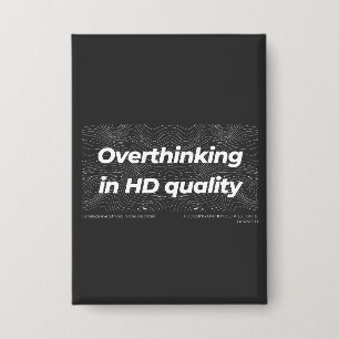 Overdenken in HD-kwaliteit Button