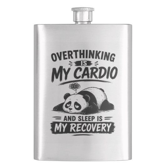 Overdenken Is Mijn Cardio Flacon (Voorkant)