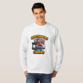 Overdenken Is Mijn Cardio Grappig Angst T-Shirt (Voorkant volledig)