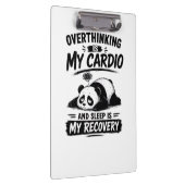Overdenken Is Mijn Cardio Klembord (Rechts)