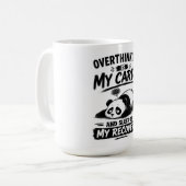 Overdenken Is Mijn Cardio Koffiemok (Voorkant links)
