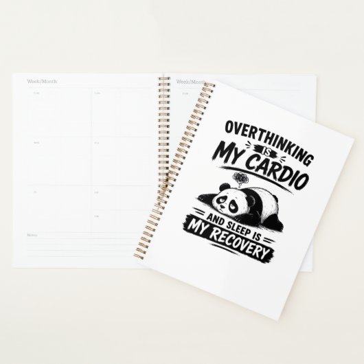 Overdenken Is Mijn Cardio Planner (Display)