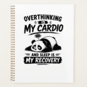 Overdenken Is Mijn Cardio Planner (Voorkant)
