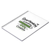 Overdenken Laden 99% Compleet Grappige Quote Notitieboek (Linkerzijde)