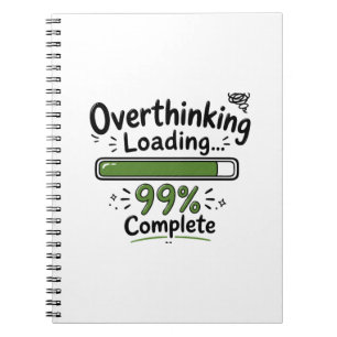 Overdenken Laden 99% Compleet Grappige Quote Notitieboek
