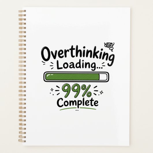 Overdenken Laden 99% Voltooid Grappige Quote Planner (Voorkant)