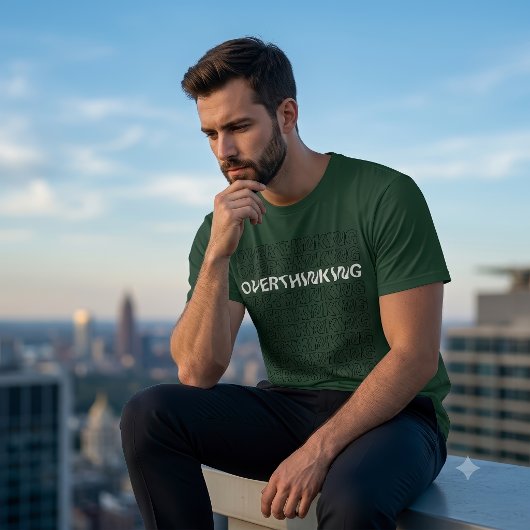 Overdenken Mentale Gezondheid Introvert Uitrusting T-shirt