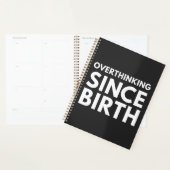OVERDENKEN SINDS DE GEBOORTE GRAPPIGE HUMOR TYPOGR PLANNER (Display)