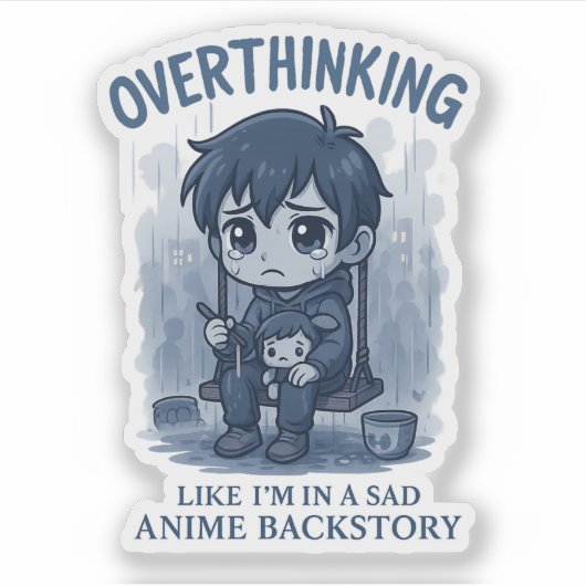 Overdenken Sticker (Voorkant)