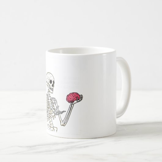 Overdenken stoppen koffiemok (Voorkant rechts)