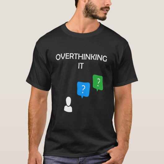 Overdenken T-shirt (Voorkant)