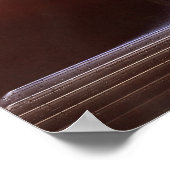 Overdenkend aan Oz Fractal Craquelure Wall Poster (Hoek)