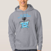 Overdenkend Beer Hoodie – 70% Water, 100% Gedachte (Voorkant)