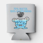 Overdenkend Beer Koelbox – 70% Water Blikjeskoeler (Achterkant)