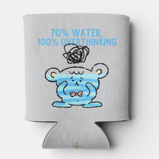Overdenkend Beer Koelbox – 70% Water Blikjeskoeler (Achterkant)