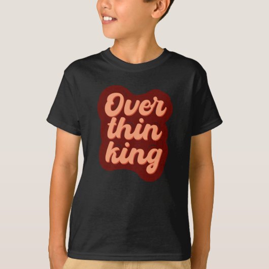 Overdenkend typografisch ontwerp voor professionel t-shirt (Voorkant)