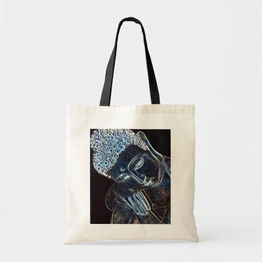 Overdenkende Boeddha Bag Tote Bag (Voorkant)