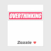 Overdenkende Citaat Sticker (Vel)