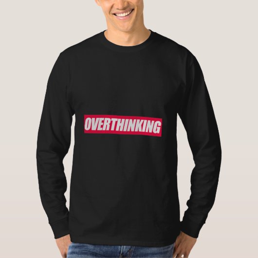 Overdenkende Citaat T-shirt (Voorkant)