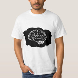 Overdenkende Hersenen Cartoon Mentale Gezondheid K T-shirt
