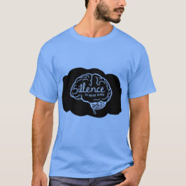 Overdenkende Hersenen Cartoon Mentale Gezondheid K T-shirt