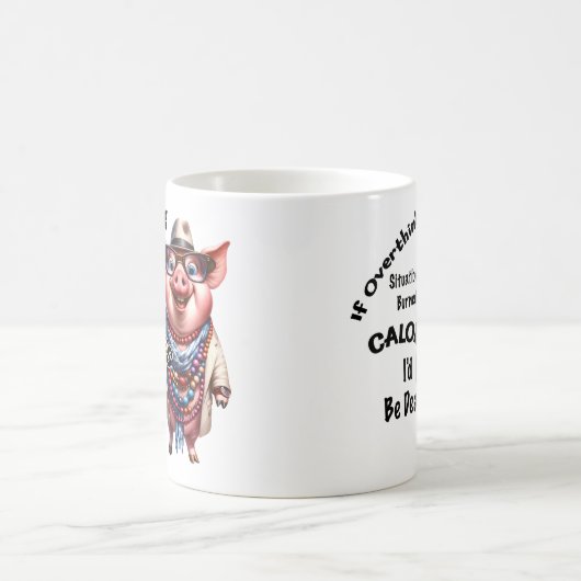 Overdenkende Mok van varkens (Center)