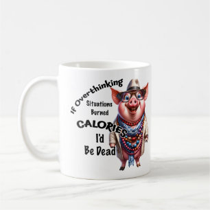 Overdenkende Mok van varkens