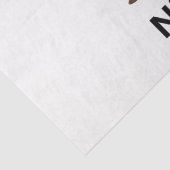 Overdenkende Nachtuil Grappig Tissuepapier (Detail)