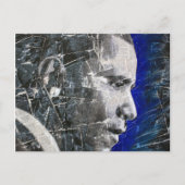 Overdenkende verandering briefkaart (Voorkant)