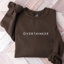 Overdenker Borduursweater, Zelfzorg Cadeau