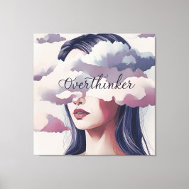 Overdenker Canvas Afdruk