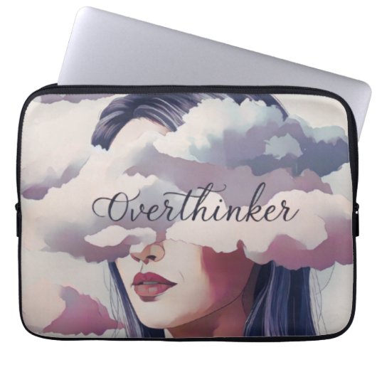 Overdenker Laptop Sleeve (Voorkant)