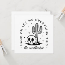 Overdenker overdenkt grappige citaten