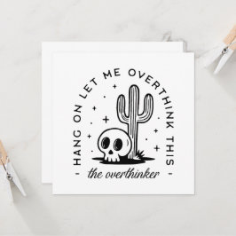 Overdenker overdenkt grappige citaten