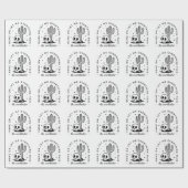 Overdenker overdenkt grappige citaten western cadeaupapier (Vlak)