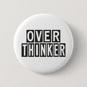 Overdenker Ronde Button 5,7 Cm