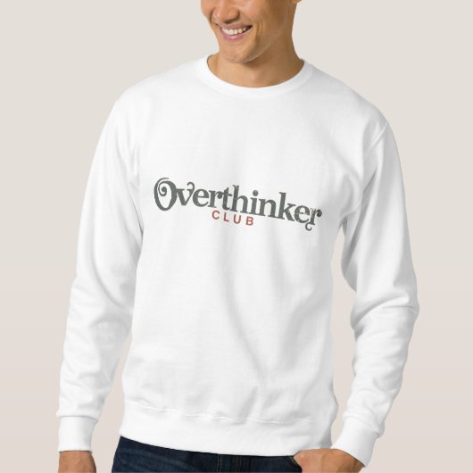 Overdenkersclub – Vintage Minimalistisch Trui (Voorkant)