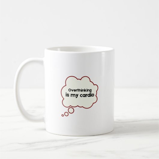 Overdenking Funny Koffiemok (Links)