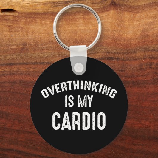 Overdenking is mijn hart sleutelhanger (Voorkant)