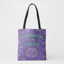 Overdenking is mijn hart tote bag