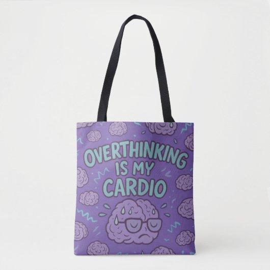 Overdenking is mijn hart tote bag (Voorkant)