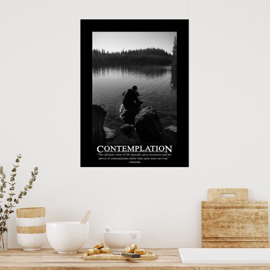 Overdenking Poster (Keuken)