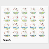 Overdenking Ronde Sticker (Vel)