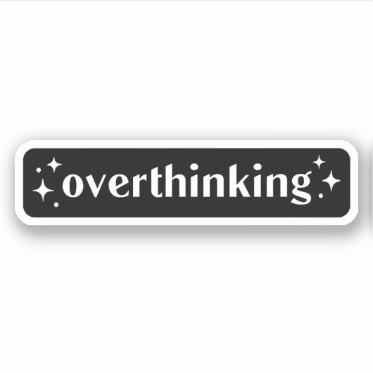Overdenking Sticker (Voorkant)