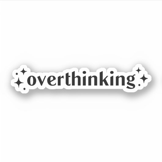 Overdenking Sticker (Voorkant)