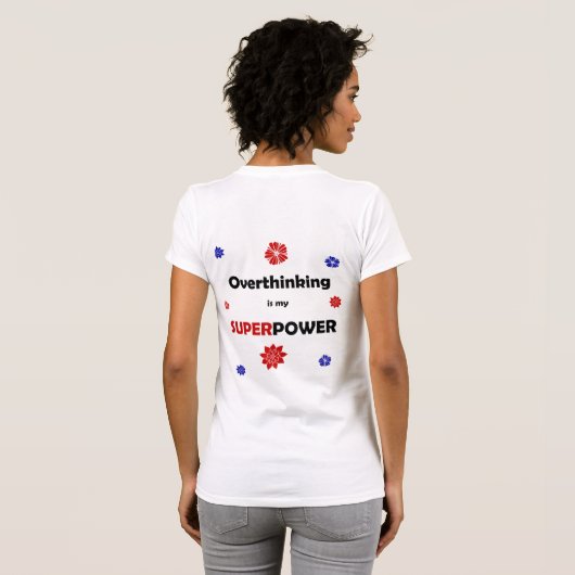 Overdenking T-shirt (Achterkant volledig)
