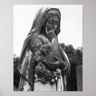 "Overdenking" ~ Victoriaans Memorial Photo Art Poster