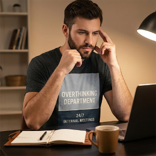 Overdenkingsafdeling Grappige T-shirt
