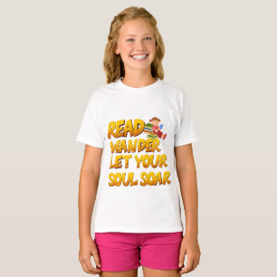 Overdonderen met boeken: ontketenen van de kracht  t-shirt