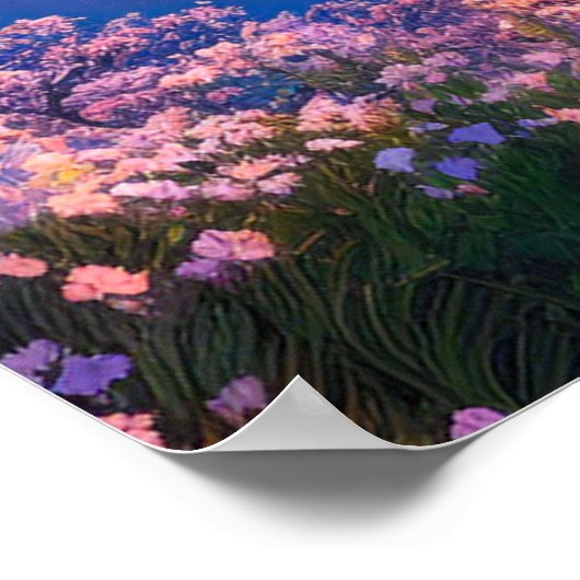 Overdorp bij het meer poster (Hoek)